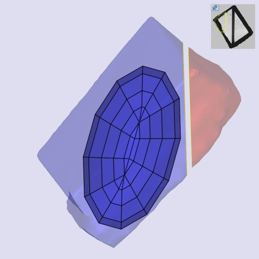 1.59ct | S-T/VS1 Champagne Oval Shape Step Cut Lab Diamond (IGI)-LITHOS Diamond