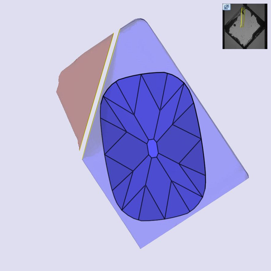 8.01ct | G/VS1 Cushion Shape Old Mine Cut Lab Diamond (IGI)