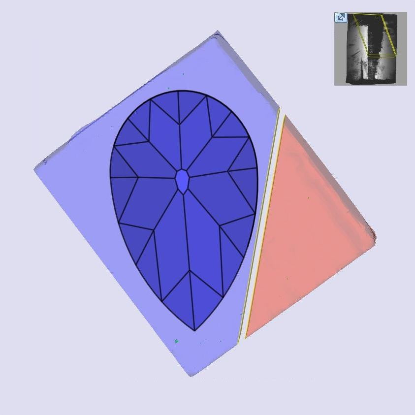 3.10ct | E/VVS2 Pear Shape Old Mine Cut Lab Diamond (IGI)
