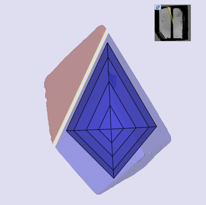 2.03ct | Q-R/VVS2 Kite Step Cut Lab Diamond (IGI)