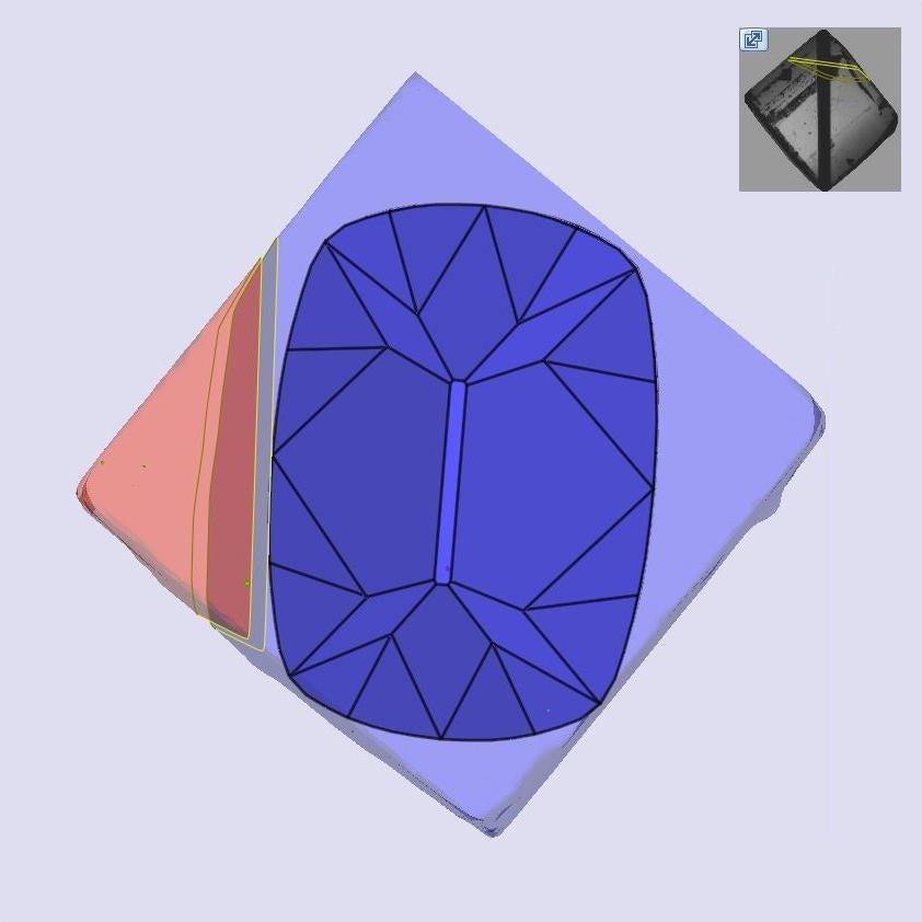 1.65ct | F/VS1 Cushion Shape Old Mine Cut Lab Diamond (IGI)