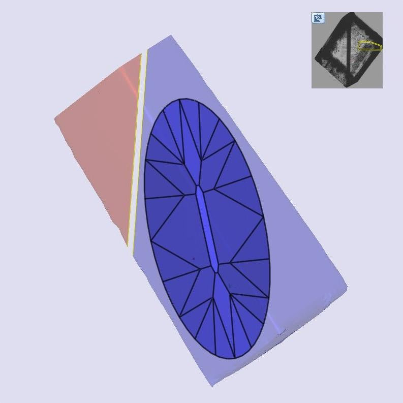 2.01ct | E/VVS2 Oval Shape Rose Cut Lab Diamond (IGI)