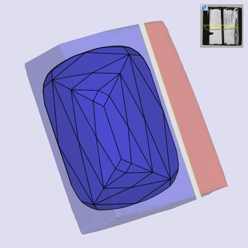 5.46ct | H/VS1 Cushion Shape Lattice Cut Lab Diamond (IGI)