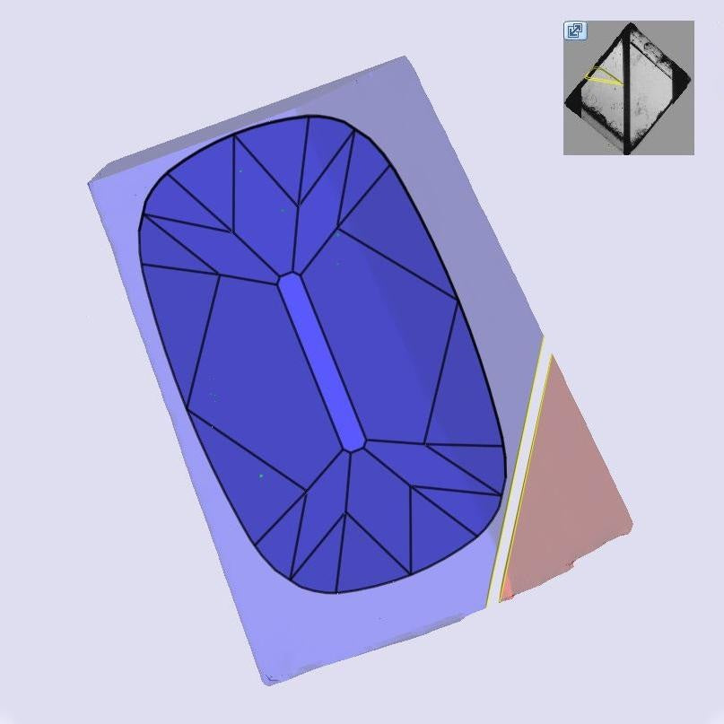 2.06ct | G/VS1 Cushion Shape Old Mine Cut Lab Diamond (IGI)-LITHOS Diamond