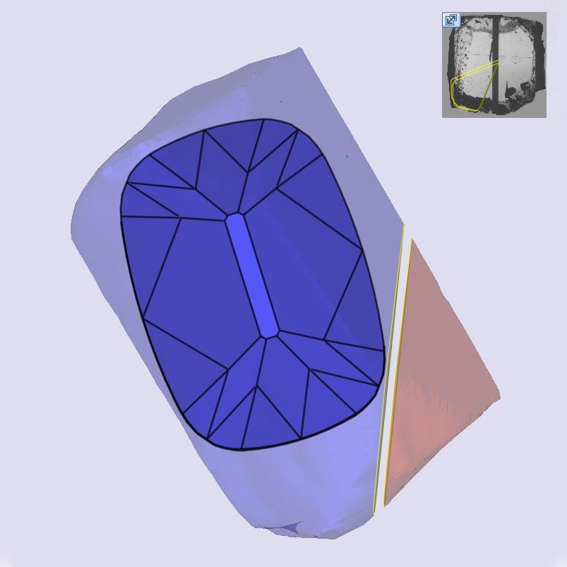 3.29ct | F/VVS2 Cushion Shape Old Mine Cut Lab Diamond (IGI)