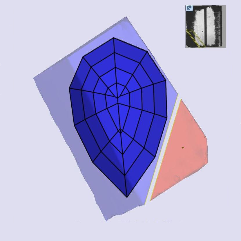 2.80ct | F/VS1 Pear Shape Step Cut Lab Diamond (IGI)