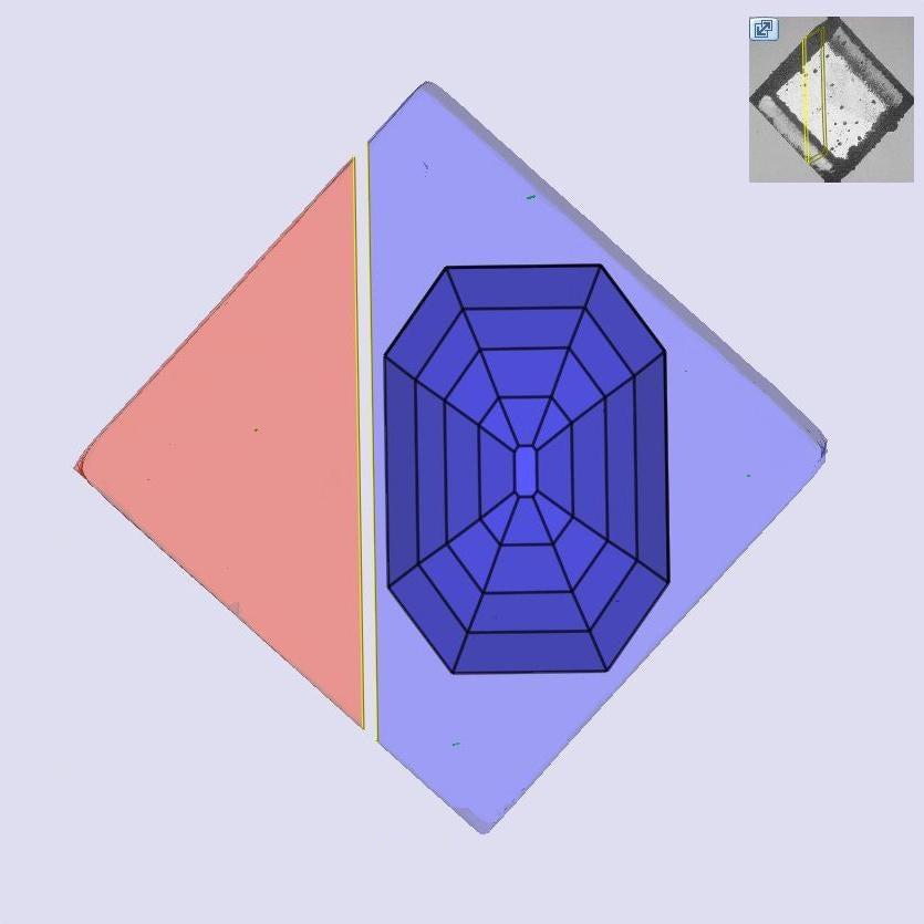 4.25ct | E/VVS2 Octagon Shape Step Cut Lab Diamond (IGI)