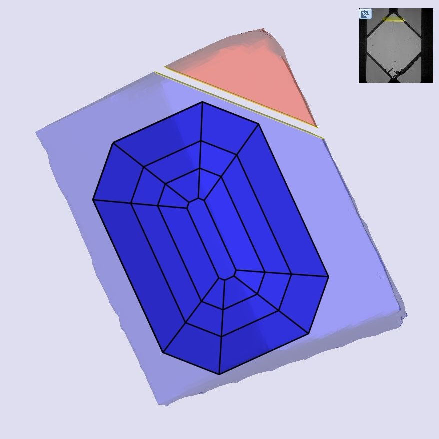 5.18ct | G/VVS2 Antique Octagon Shape Step Cut Lab Diamond (IGI)