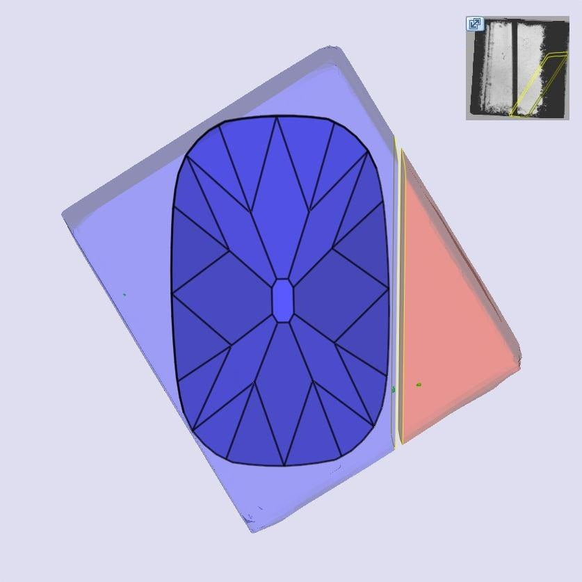 5.10ct | H/VVS2 Cushion Shape Antique Old Mine Cut Lab Diamond (IGI)