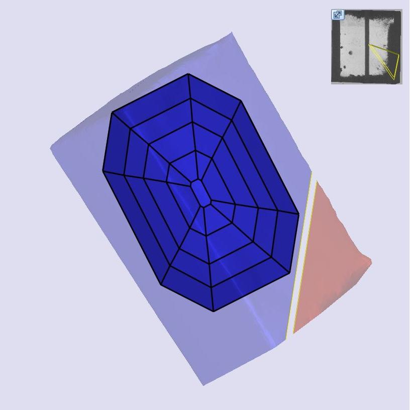 3.57ct | E/VS1 Antique Octagon Shape Step Cut Lab Diamond (IGI)