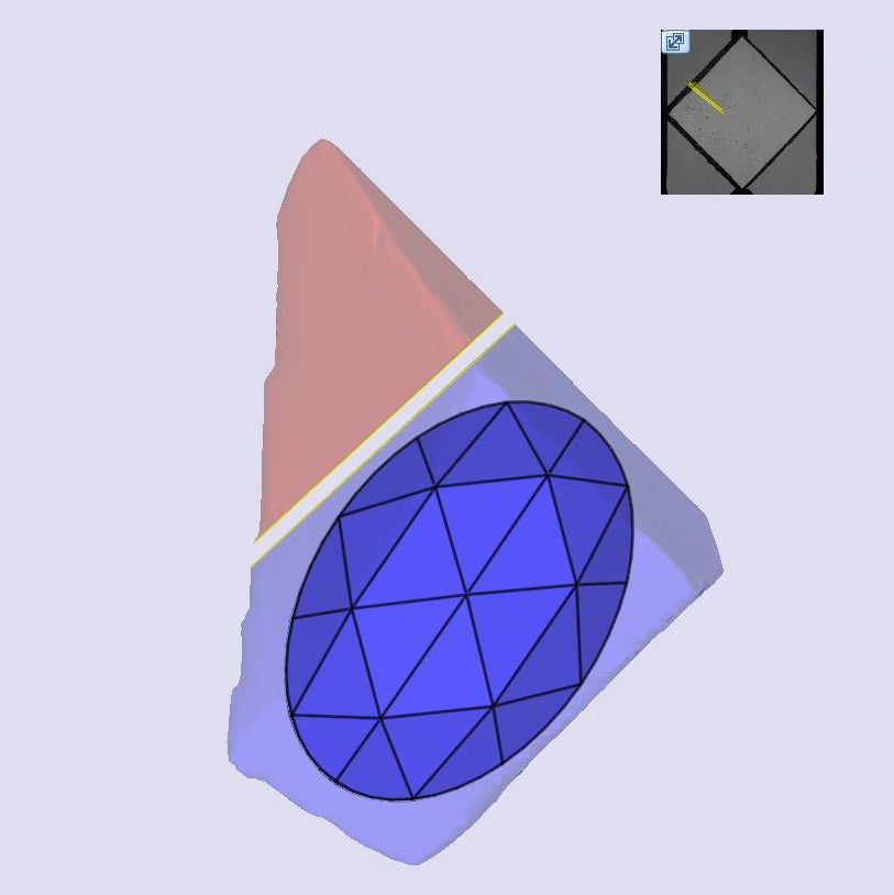 1.12ct | E/VVS2 Oval Shape Rose Cut Lab Diamond (IGI)-LITHOS Diamond