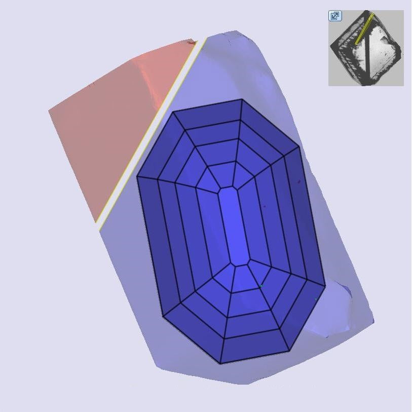 2.20ct | D/VS1 Octagon Shape Step Cut Lab Diamond (IGI)