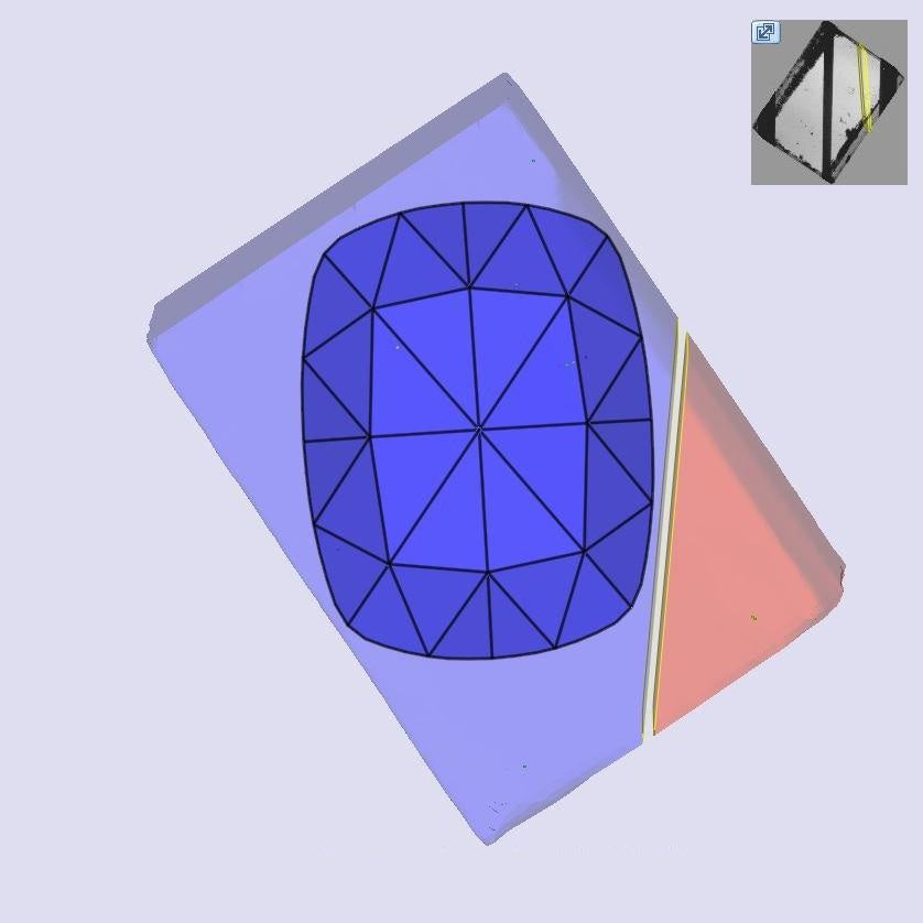 2.01ct | F/VS1 Cushion Shape Rose Cut Lab Diamond (IGI)
