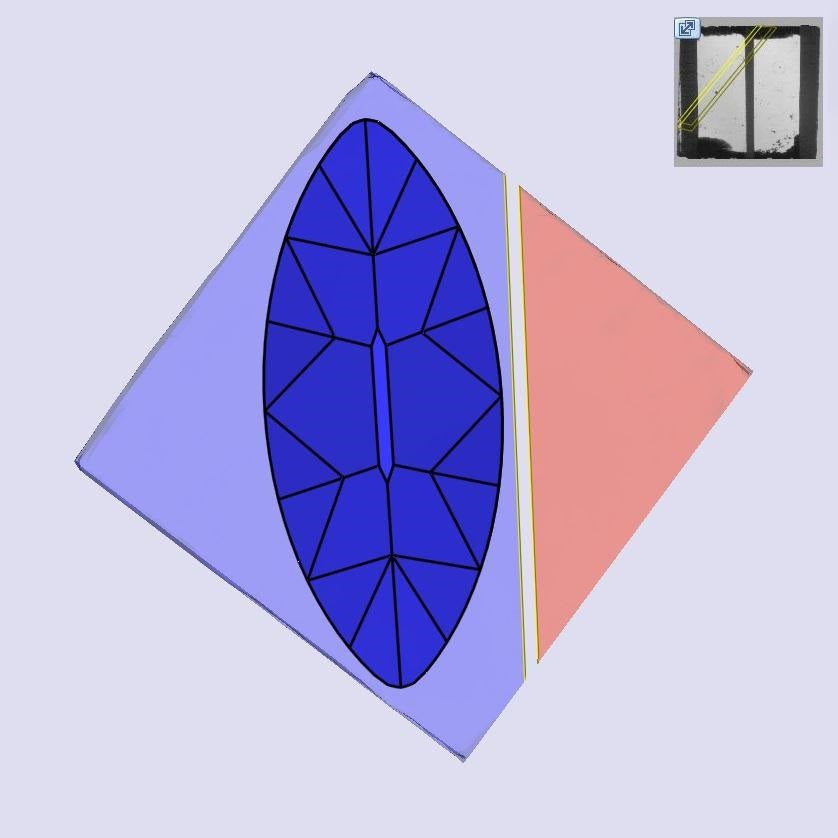 2.16ct | F/VS1 Oval Shape Old Mine Cut Lab Diamond (IGI)
