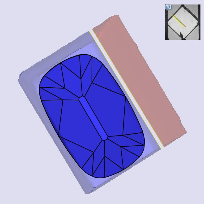 3.57ct | F/VS1 Cushion Shape Old Mine Cut Lab Diamond (IGI)
