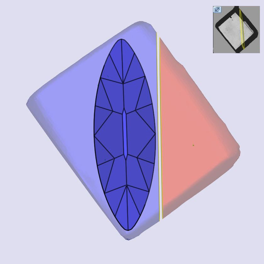 2.59ct | F/VS1 Oval Shape Old Mine Cut Lab Diamond (IGI)
