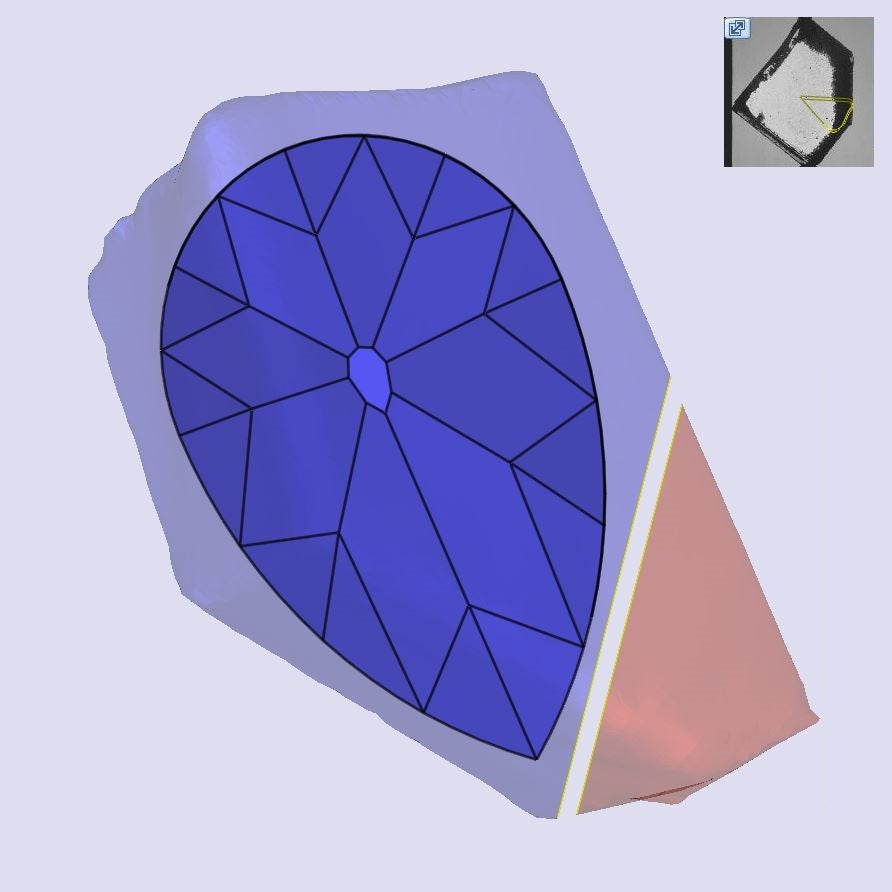 4.33ct | G/VS1 Pear Shape Old Mine Cut Lab Diamond (IGI)