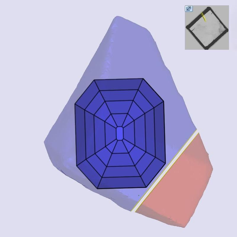 1.03ct | D/VVS2 Octagon Shape Step Cut Lab Diamond (IGI)
