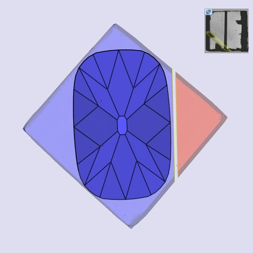 5.85ct | J/VS1 Cushion Shape Antique Old Mine Cut Lab Diamond (IGI)