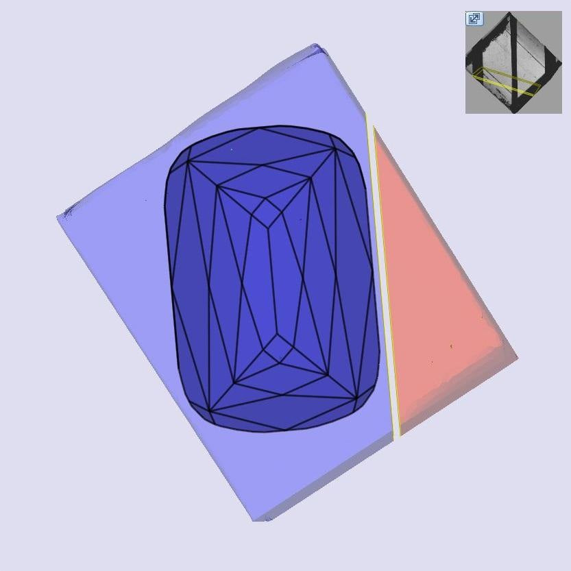 2.92ct | E/VS1 Cushion Shape Lattice Cut Lab Diamond (IGI)