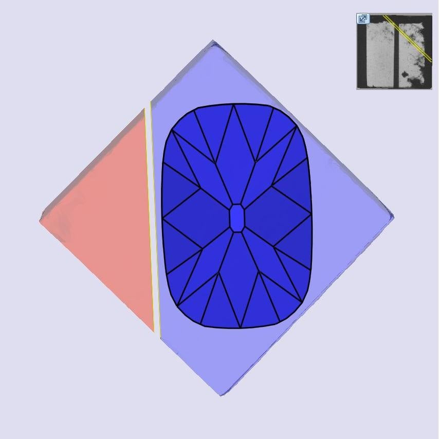 4.09ct | F/VVS2 Cushion Shape Old Mine Cut Lab Diamond (IGI)