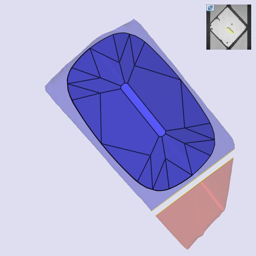 2.21ct | F/VVS2 Cushion Shape Old Mine Cut Lab Diamond (IGI)