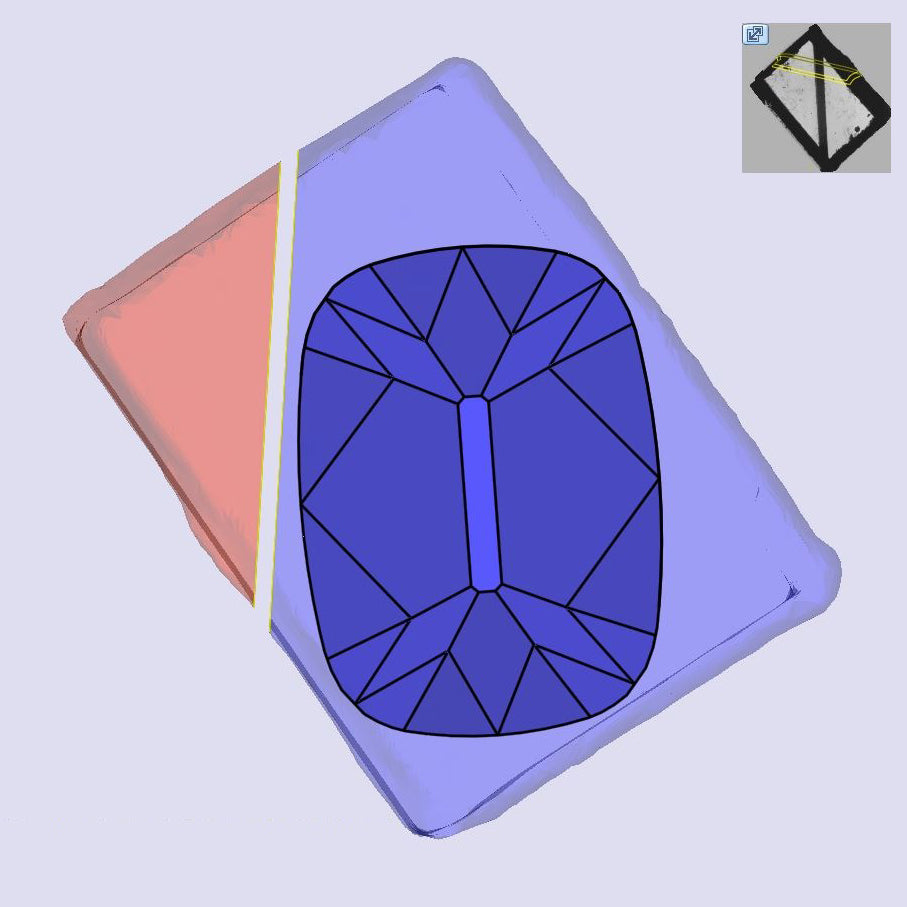 2.81ct | Fancy Light Brown/VS1 Cushion Shape Old Mine Cut Lab Diamond (IGI)-LITHOS Diamond
