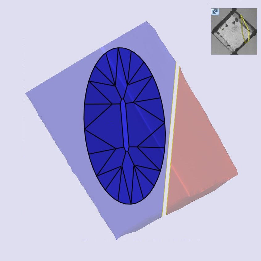 3.30ct | E/VS1 Oval Shape Old Mine Cut Lab Diamond (IGI)
