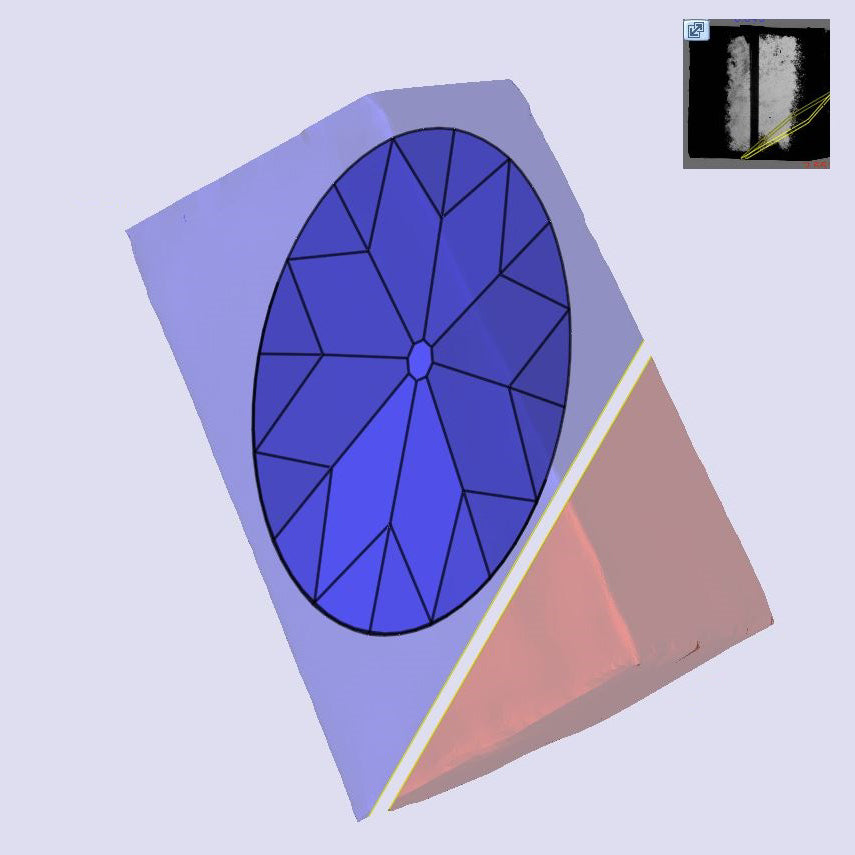 2.51ct | D/VS1 Oval Shape Old Mine Cut Lab Diamond (IGI)