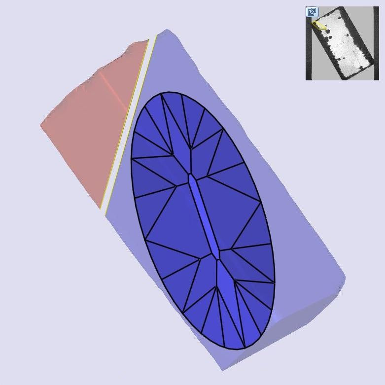 2.18ct | E/VS1 Oval Shape Old Mine Cut Lab Diamond (IGI)