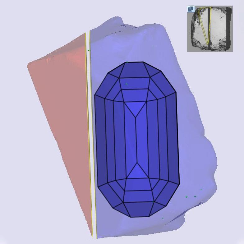 2.70ct | G/VVS2 Cushion Shape Step Cut Lab Diamond (IGI)