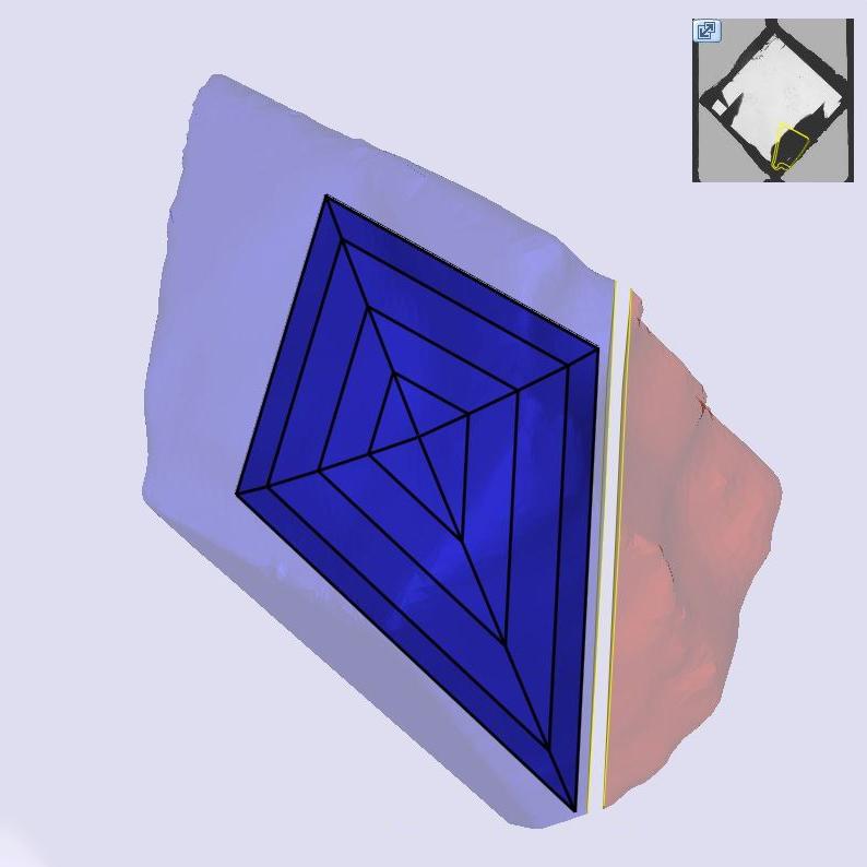 2.31ct | E/VVS2 Kite Shape Step Cut Lab Diamond (IGI)