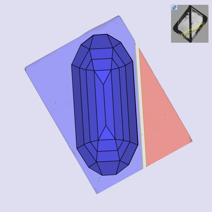 2.15ct | F/VS1 Octagon Shape Step Cut Lab Diamond (IGI)