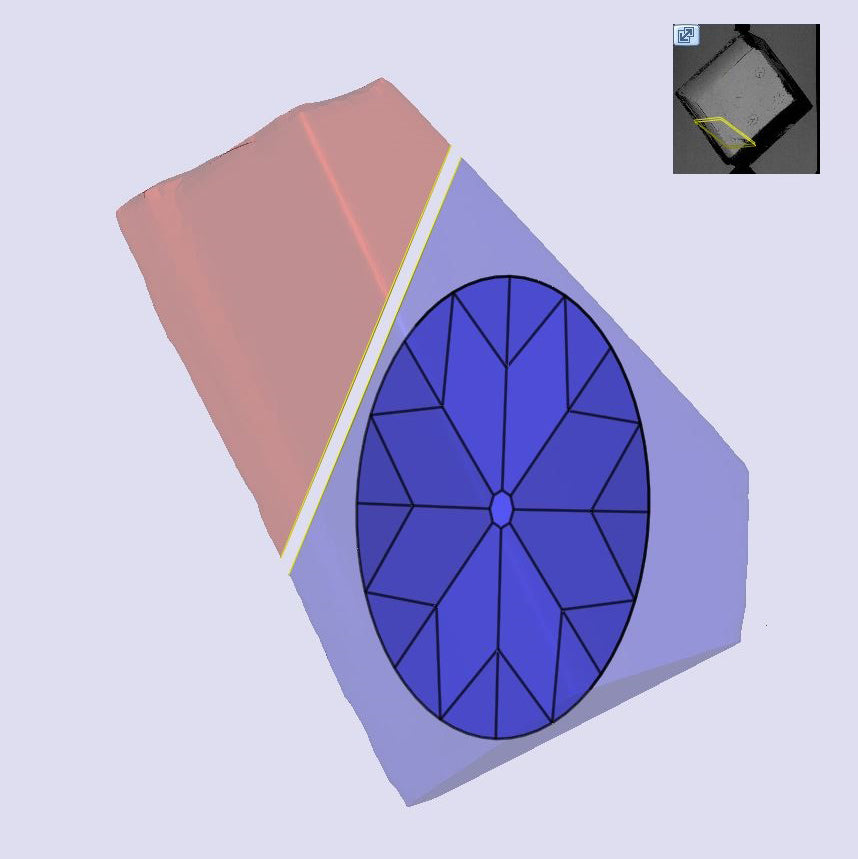 2.87ct | G/VVS2 Oval Shape Old Mine Cut Lab Diamond (IGI)