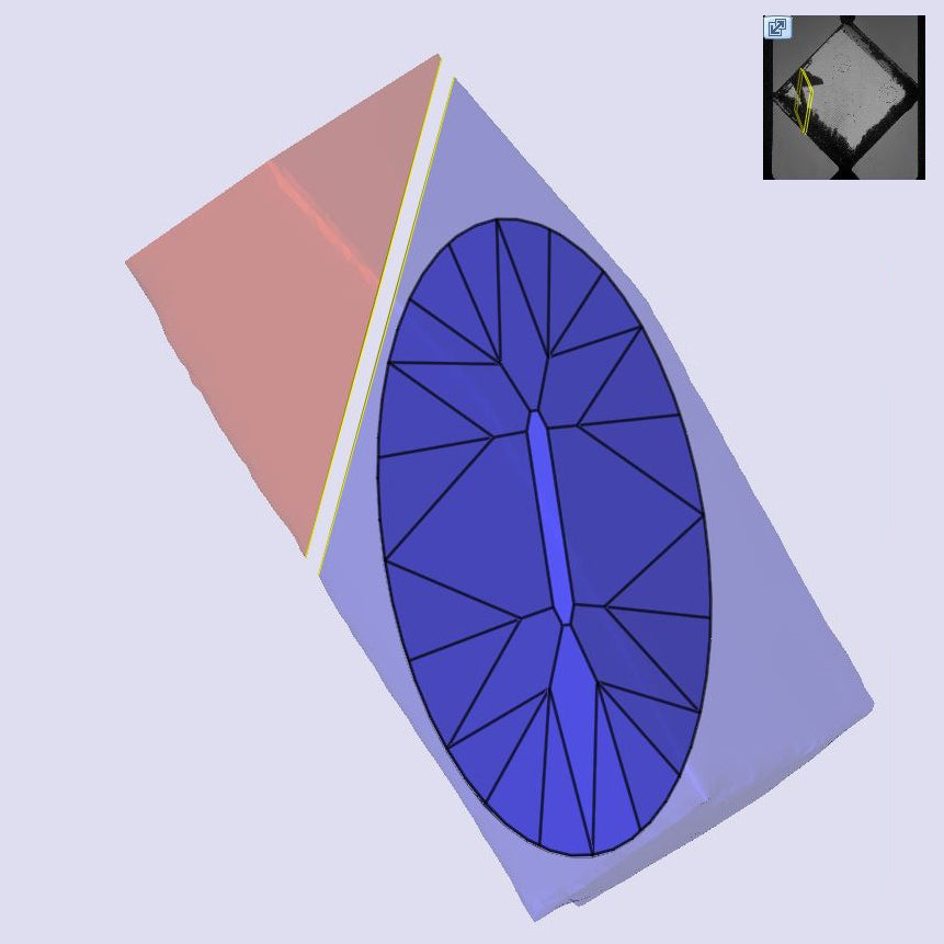 4.04ct | E/VVS2 Oval Shape Old Mine Cut Lab Diamond (IGI)
