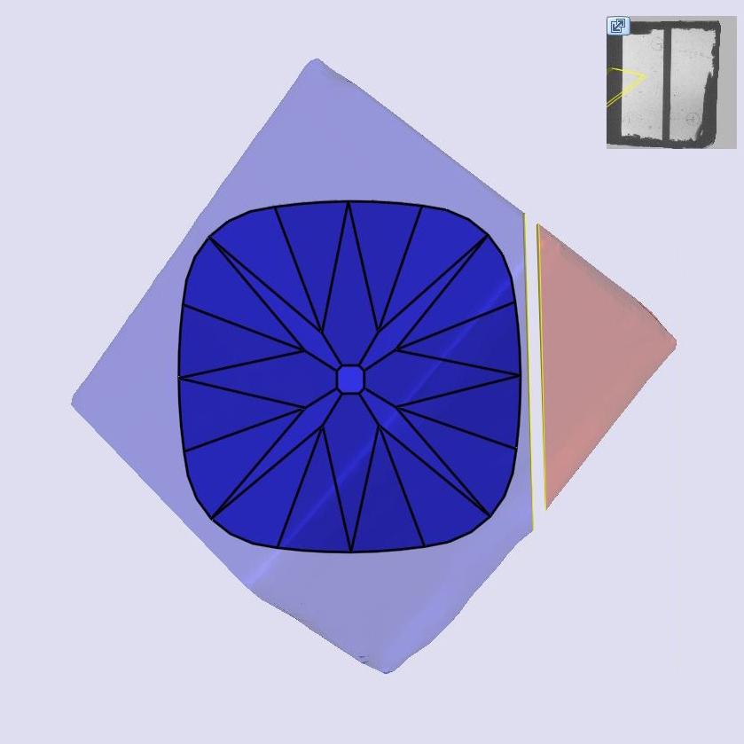 2.09ct | F/VS1 Cushion Shape Old Mine Cut Lab Diamond (IGI)