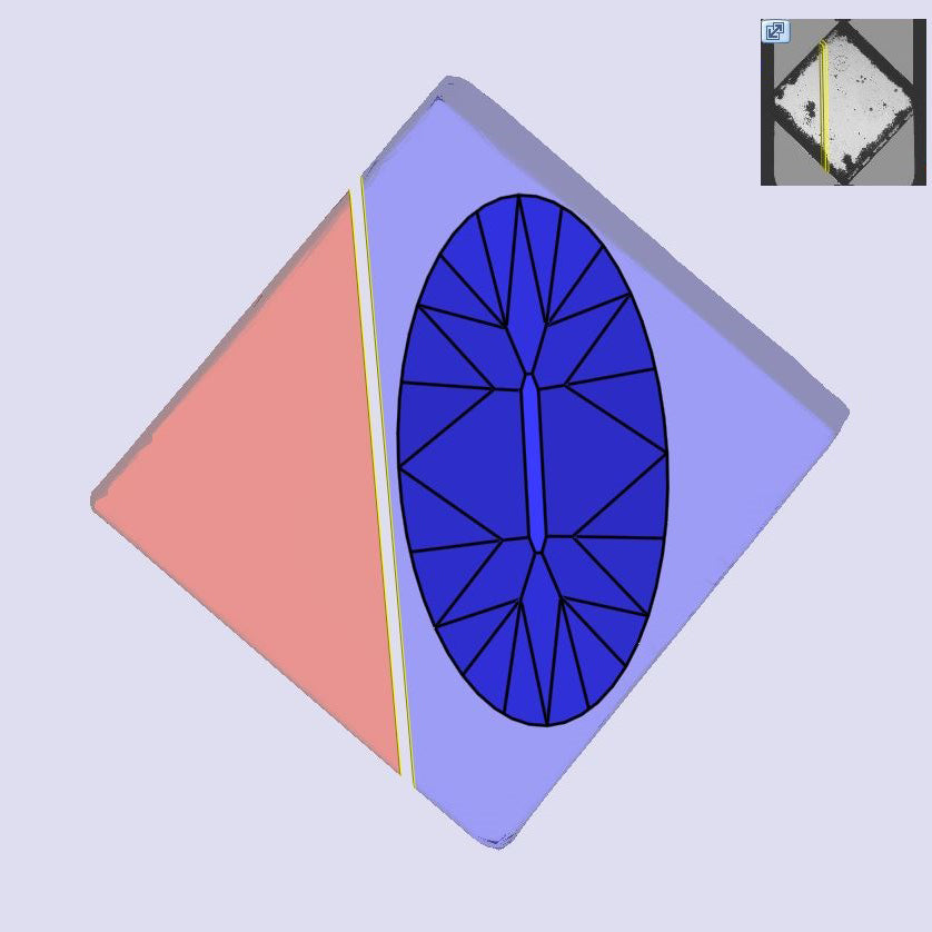2.72ct | E/VVS2 Oval Shape Old Mine Cut Lab Diamond (IGI)