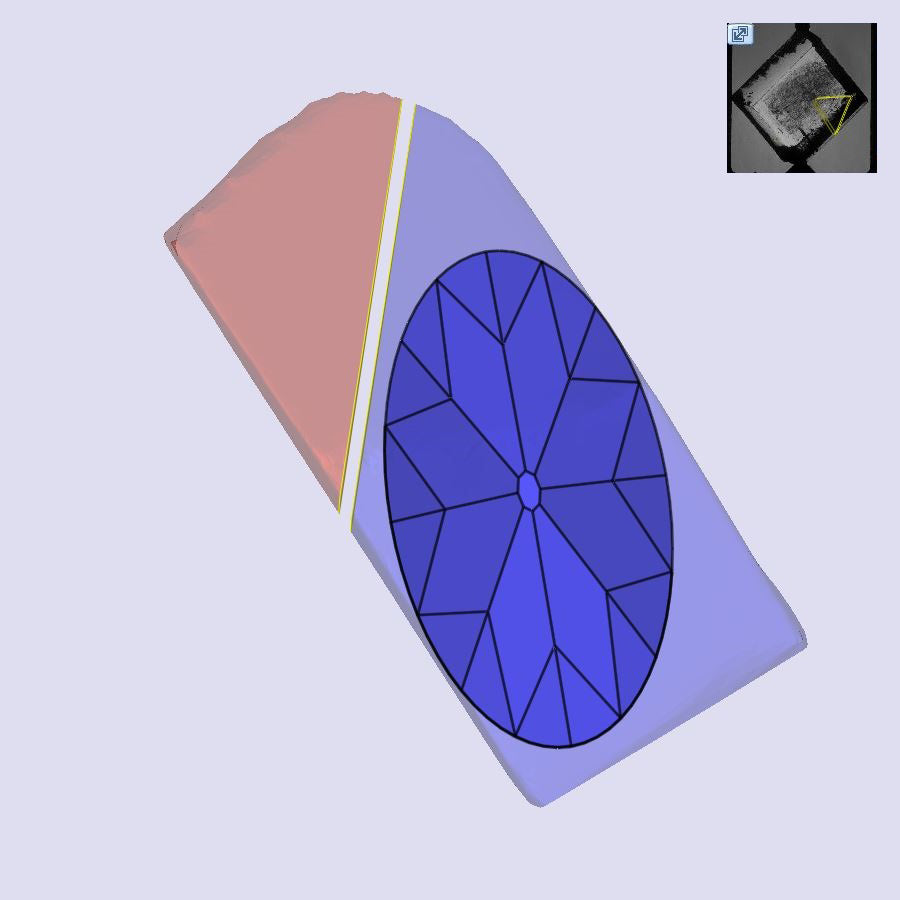 2.90ct | E/VS1 Oval Shape Old Mine Cut Lab Diamond (IGI)