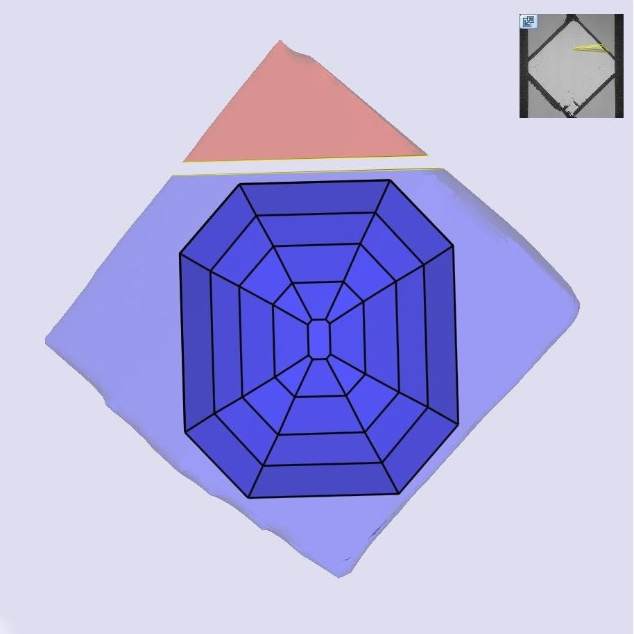 5.14ct | G/VS1 Antique Octagon Shape Step Cut Lab Diamond (IGI)