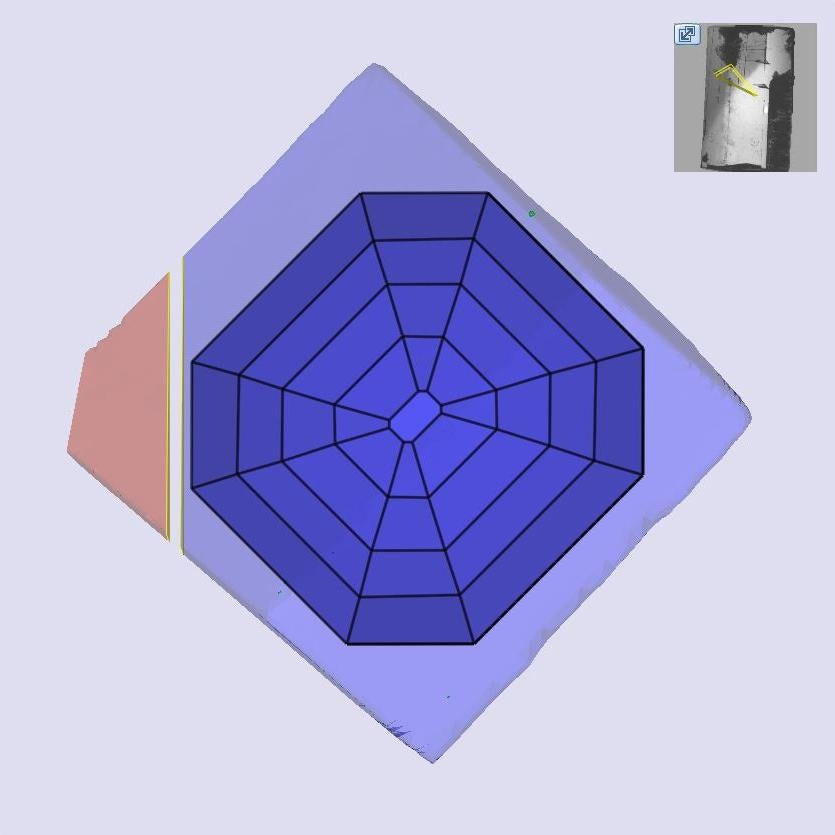 1.41ct | G/VVS2 Asscher Shape Step Cut Lab Diamond (IGI)