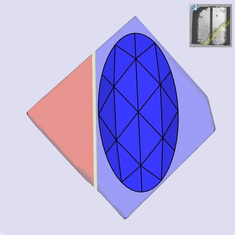 1.91ct | E/VS1 Oval Shape Rose Cut Lab Diamond (IGI)