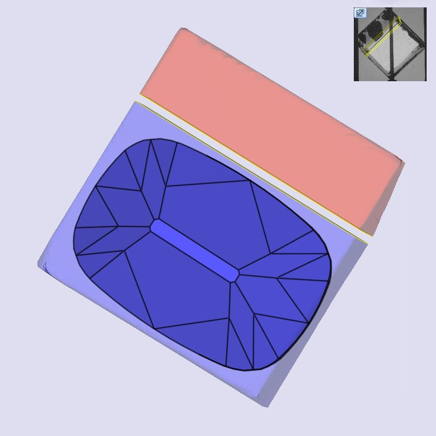 7.06ct | F/VVS2 Cushion Shape Old Mine Cut Lab Diamond (IGI)