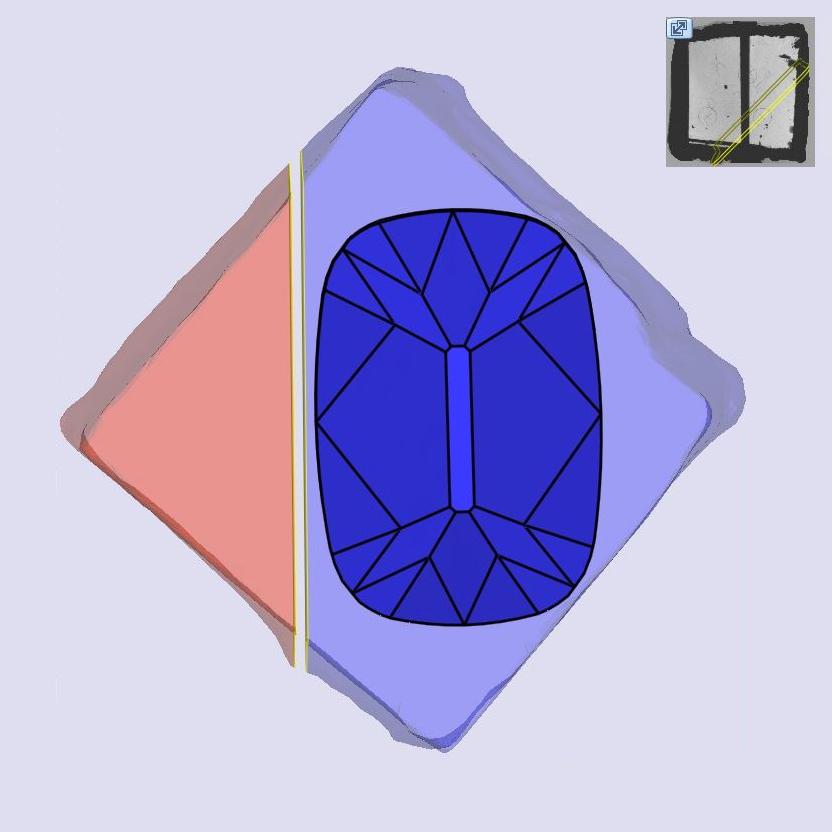 3.15ct | I/VS1 Cushion Shape Old Mine Cut Lab Diamond (IGI)