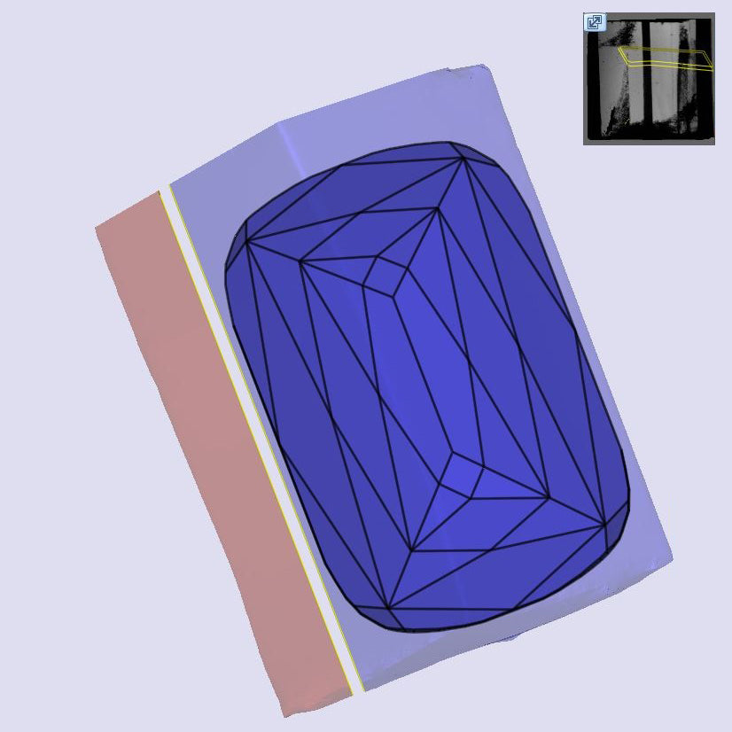 5.55ct | G/VVS2 Cushion Shape Lattice Cut Lab Diamond (IGI)