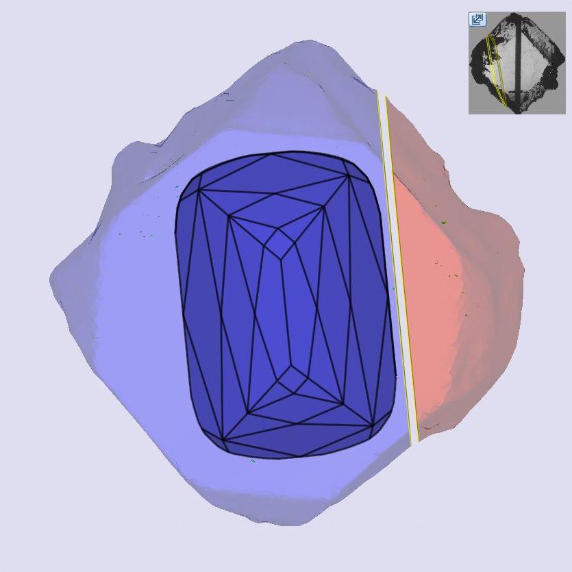 2.63ct | E/VS1 Cushion Shape Lattice Cut Lab Diamond (IGI)