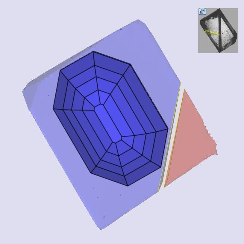 1.01ct | D/VVS2 Octagon Shape Step Cut Lab Diamond (IGI)