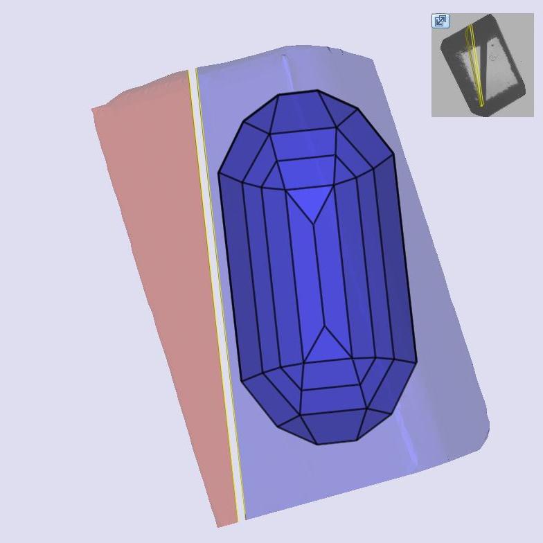 1.55ct | D/VVS2 Octagon Shape Step Cut Lab Diamond (IGI)