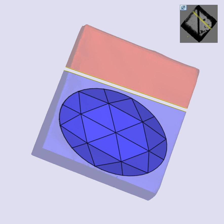1.29ct | G/VS1 Oval Shape Rose Cut Lab Diamond (IGI)-LITHOS Diamond