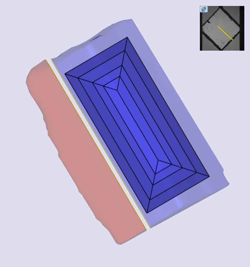 2.02ct | F/VVS2 Baguette Shape Step Cut Lab Diamond (IGI)