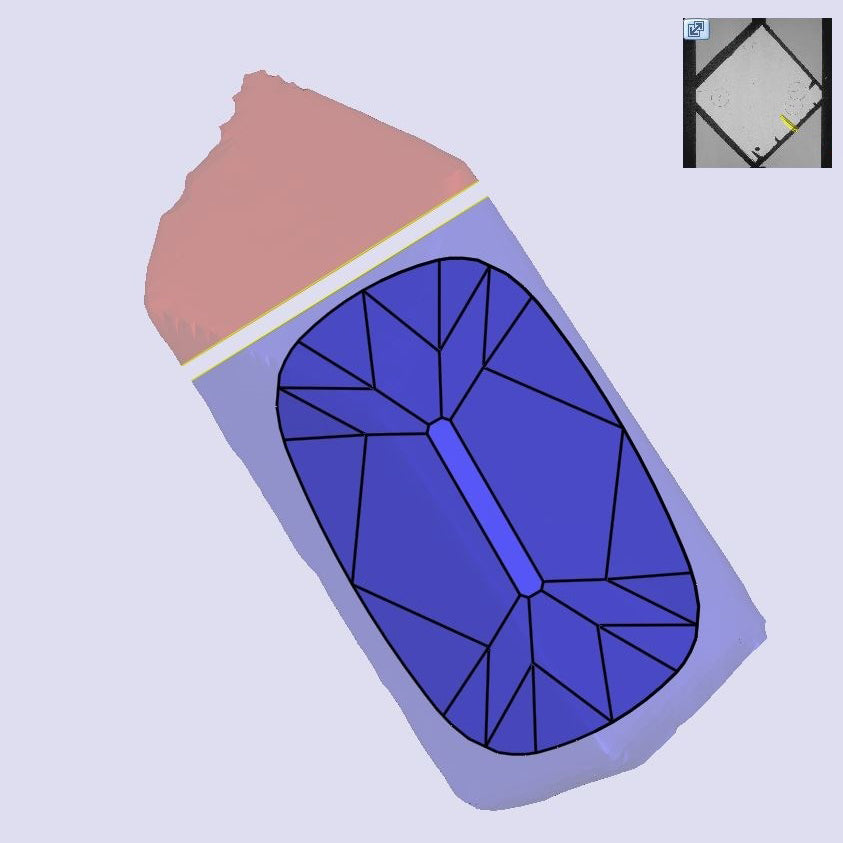 1.26ct | F/VVS2 Cushion Shape Old Mine Cut Lab Diamond (IGI)